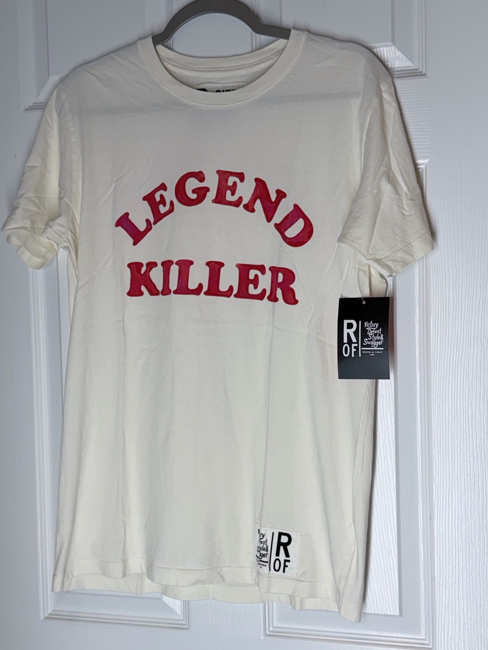 Roots of Fight Roddy Piper T-Shirt M Legend Killer NWT WWE Cotton retired Retro
